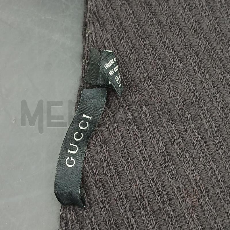 SCIARPA GUCCI MARRONE  | Mercatino dell'Usato Roma garbatella 3