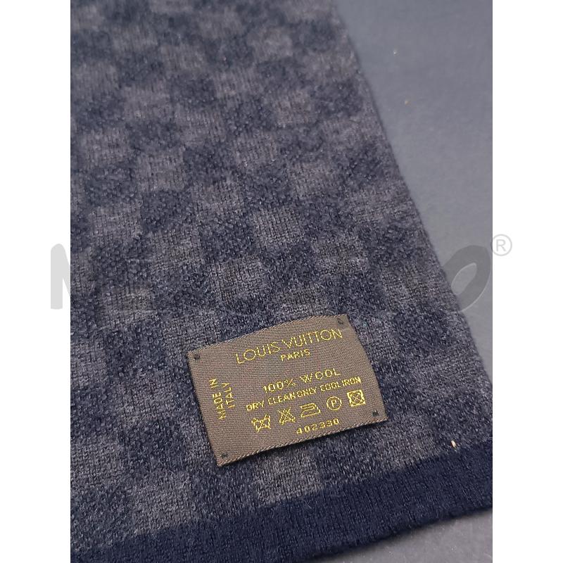 Louis Vuitton Sciarpa grigia Logomania Grigio Lana ref.1031444 - Joli Closet