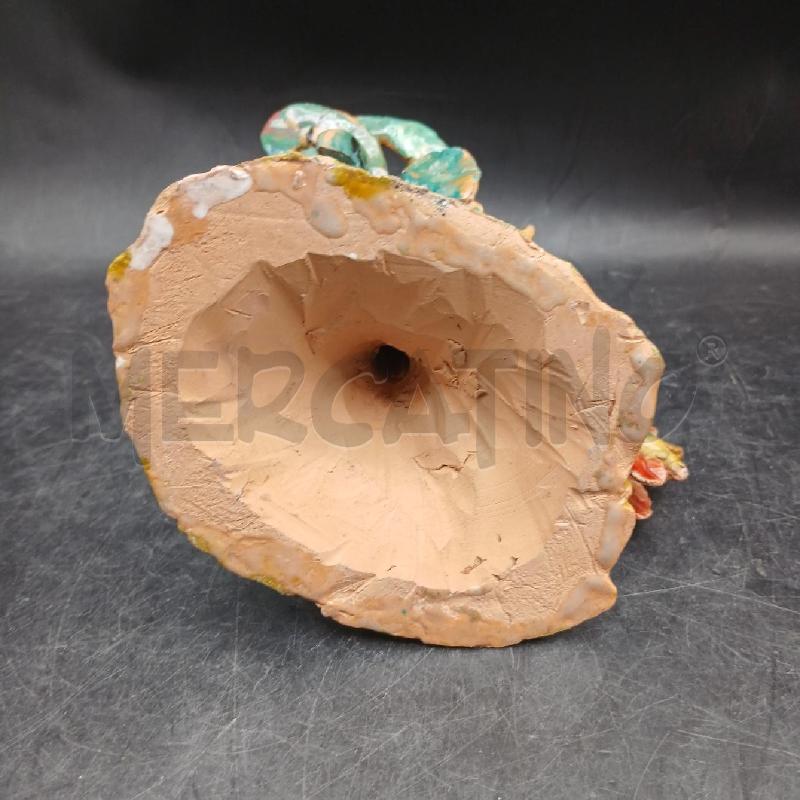 SCULTURA PICCOLA GALLO TERRACOTTA | Mercatino dell'Usato Roma garbatella 4
