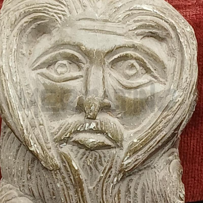SCULTURA PIETRA VOLTO  | Mercatino dell'Usato Roma garbatella 2