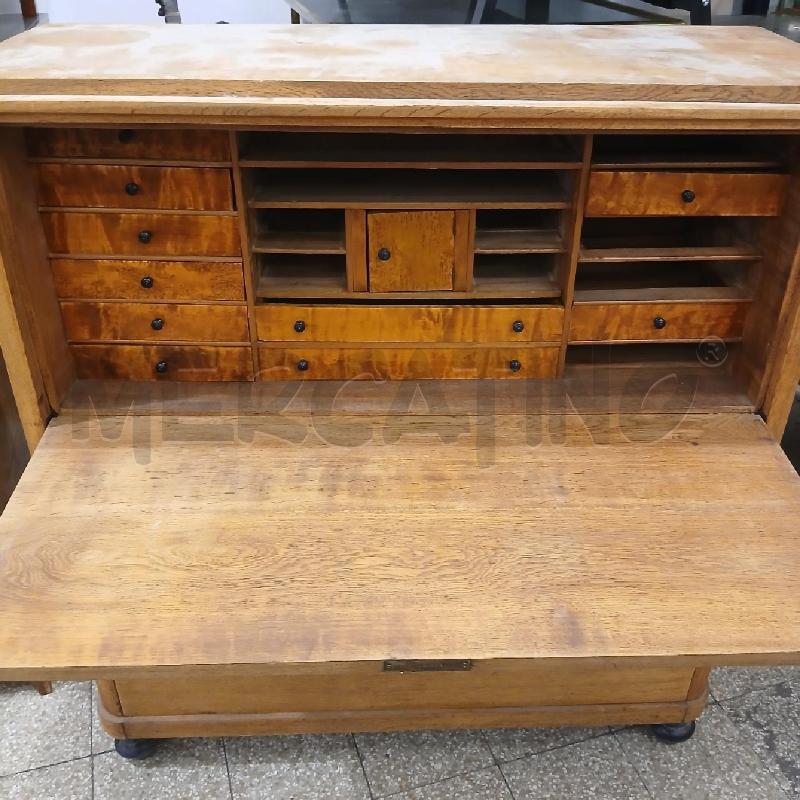 SECRETAIRE ROVERE 3 CASSETTI  | Mercatino dell'Usato Roma garbatella 2
