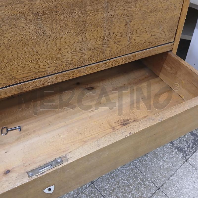 SECRETAIRE ROVERE 3 CASSETTI  | Mercatino dell'Usato Roma garbatella 3