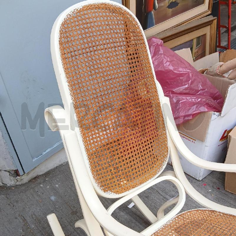 SEDIA DONDOLO SEDUTA PAGLIA | Mercatino dell'Usato Roma garbatella 4