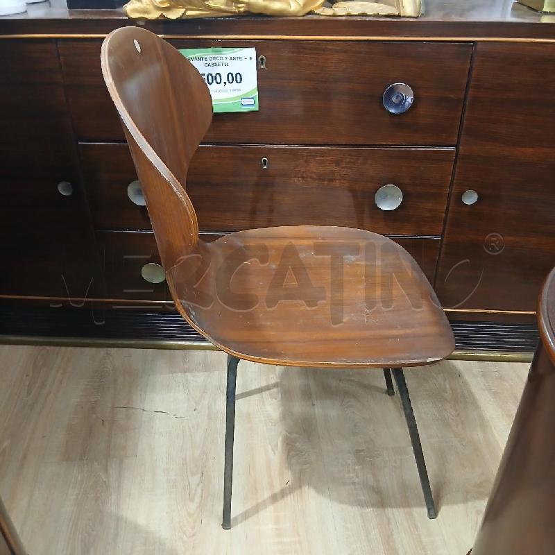 SEDIA PALISSANDRO | Mercatino dell'Usato Roma garbatella 2