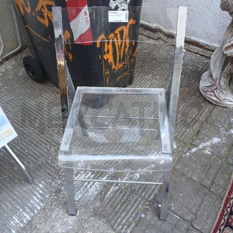 SEDIA PLEX CROMO | Mercatino dell'Usato Roma garbatella 1