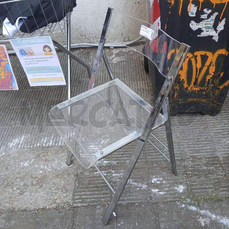 SEDIA PLEX CROMO | Mercatino dell'Usato Roma garbatella 2