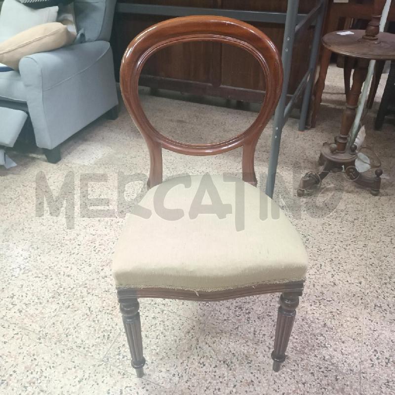 SEDIE PZ. 4 SEDUTA VERDE  | Mercatino dell'Usato Roma garbatella 1