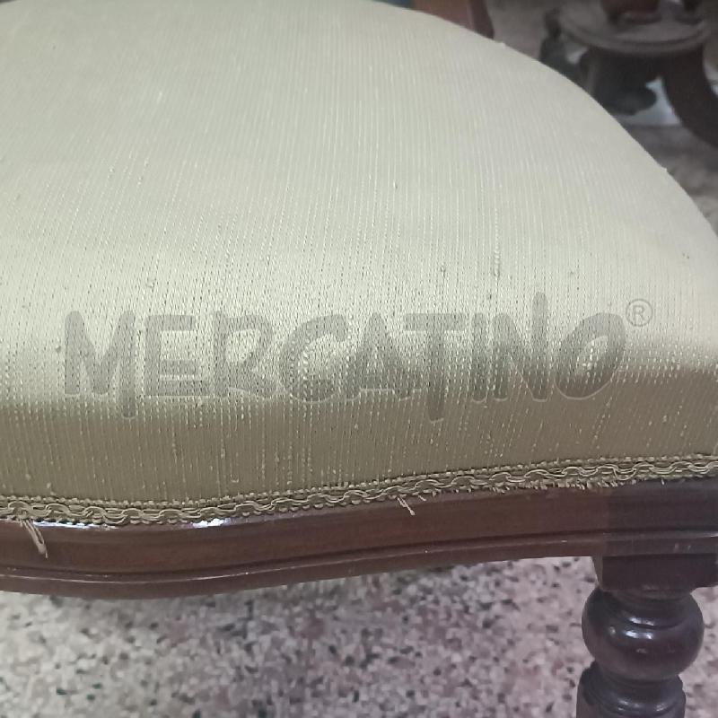 SEDIE PZ. 4 SEDUTA VERDE  | Mercatino dell'Usato Roma garbatella 4
