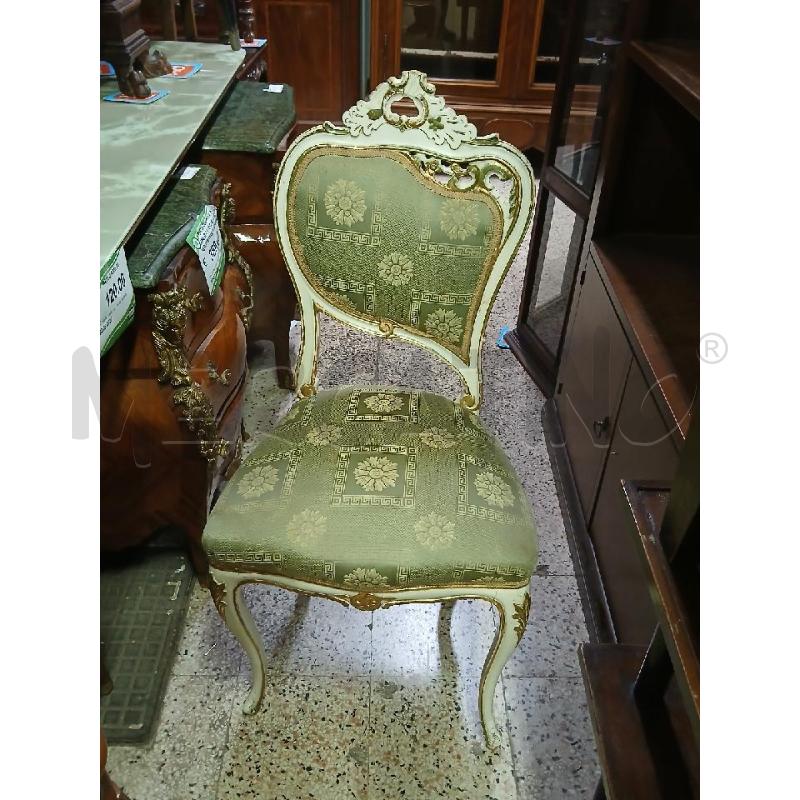 SEDIE PZ. 4 STILE VENEZIANO  | Mercatino dell'Usato Roma garbatella 1