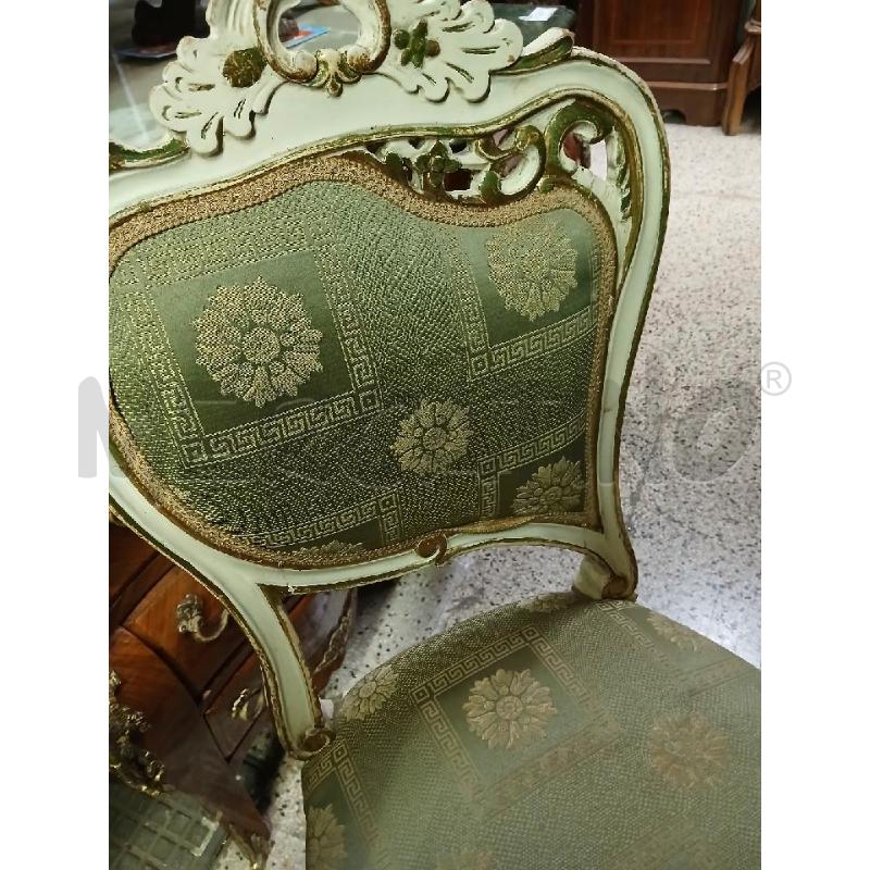 SEDIE PZ. 4 STILE VENEZIANO  | Mercatino dell'Usato Roma garbatella 4