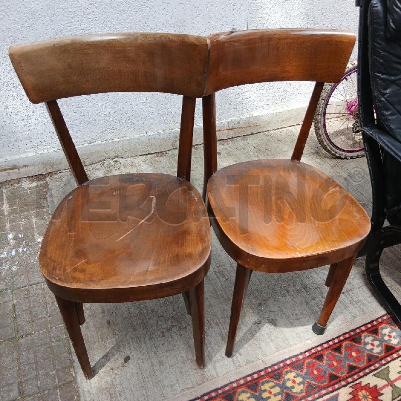 SEDIE PZ. 4 TIPO THONET  | Mercatino dell'Usato Roma garbatella 1