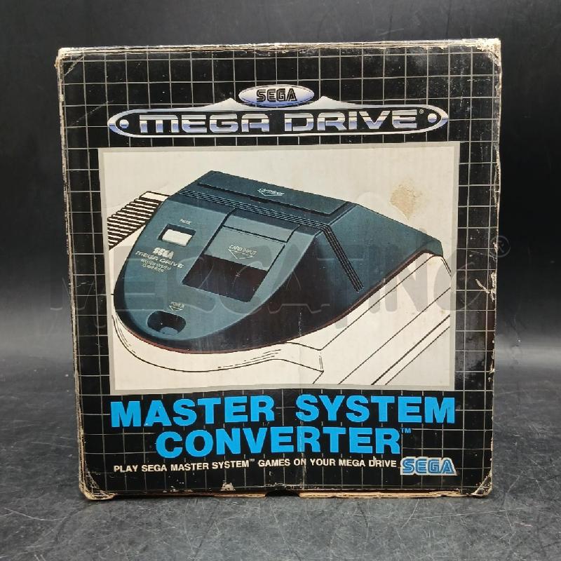 SEGA MEGADRIVE MASTER SYSTEM CONVERTER | Mercatino dell'Usato Roma garbatella 1