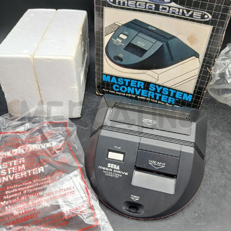 SEGA MEGADRIVE MASTER SYSTEM CONVERTER | Mercatino dell'Usato Roma garbatella 3