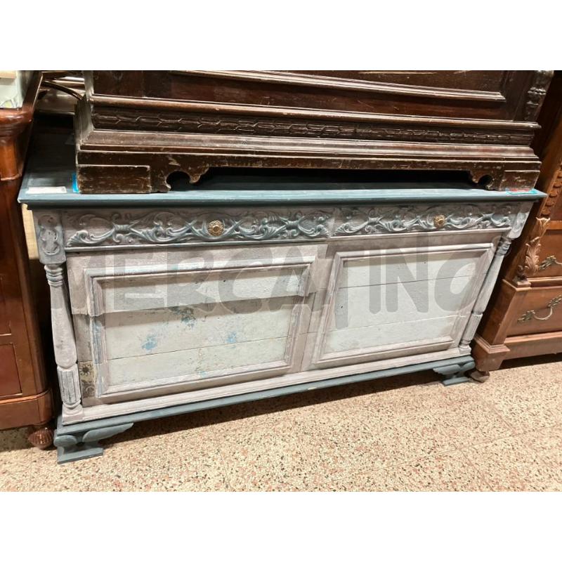 SERVANTE DIPINTA 6 CASSETTI SHABBY  | Mercatino dell'Usato Roma garbatella 1