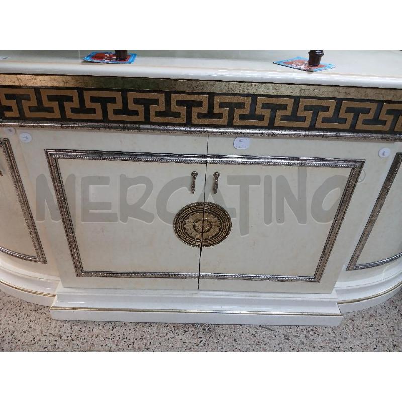 SERVANTE LACCATA BEIGE GRECA 4 ANTE  | Mercatino dell'Usato Roma garbatella 2