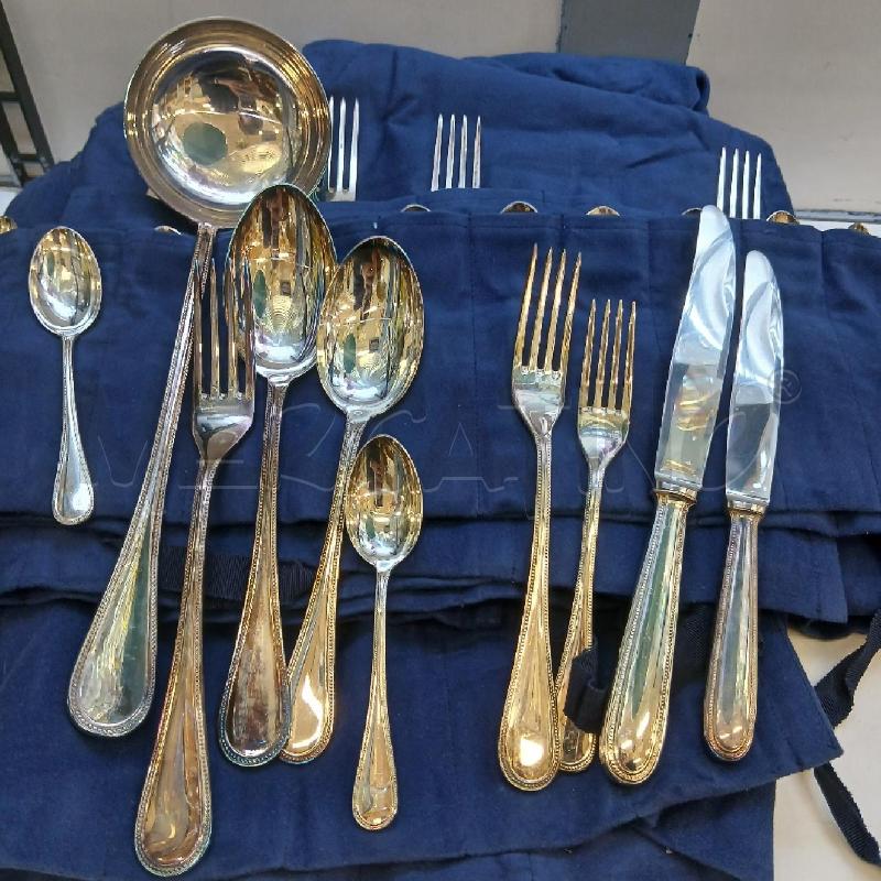 SERVIZIO POSATE BROGGI 12 COP 6 FORMATI + PORTATA | Mercatino dell'Usato Roma garbatella 1