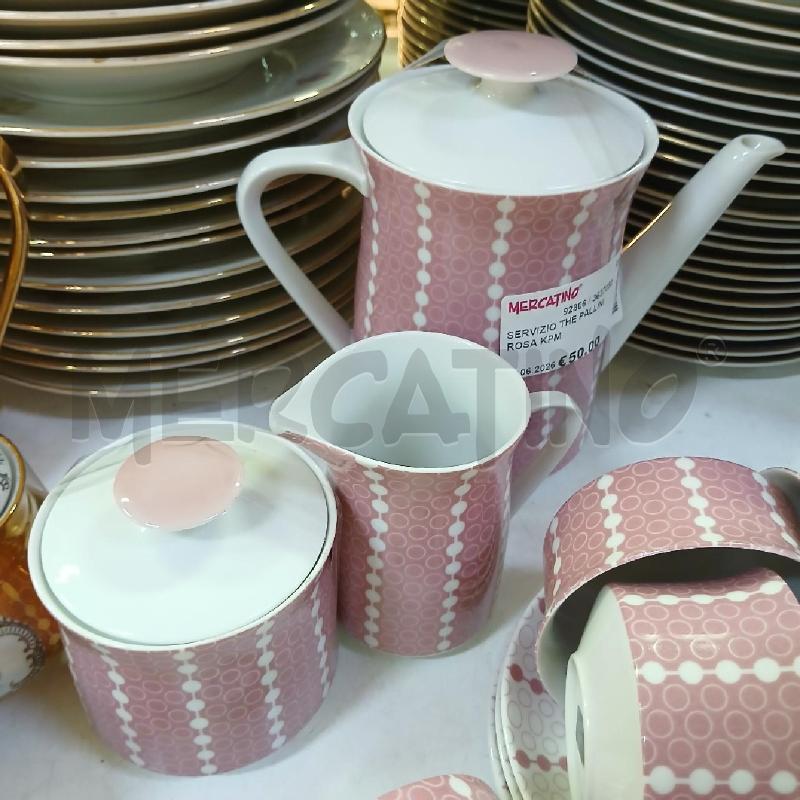 SERVIZIO THE PALLINI ROSA KPM | Mercatino dell'Usato Roma garbatella 4