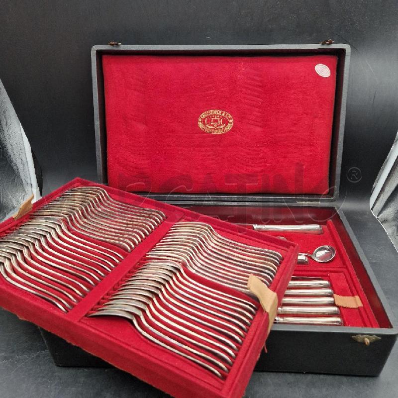 SET POSATE CHRISTOFLE CON SCATOLA 1918 | Mercatino dell'Usato Roma garbatella 1