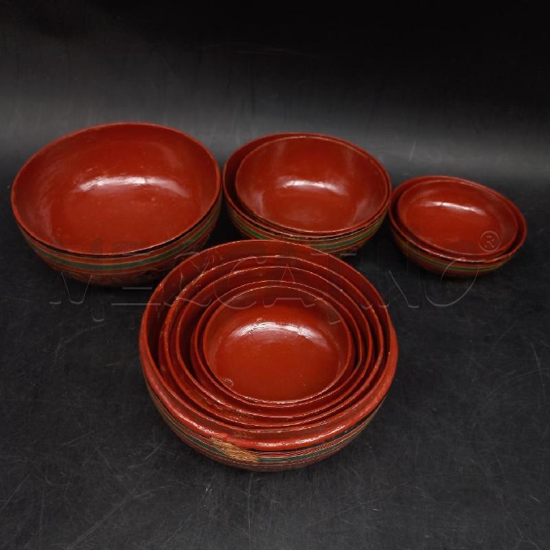 SET SCATOLE LACCATE 5 PZ | Mercatino dell'Usato Roma garbatella 2
