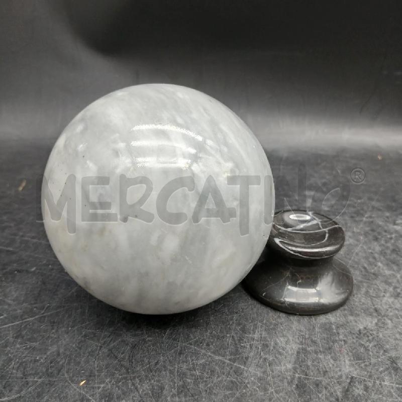 SFERA PIETRA GRIGIA + BASE | Mercatino dell'Usato Roma garbatella 2