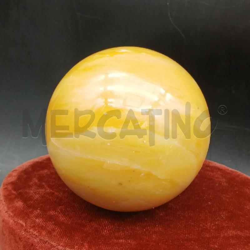 SFERA PIETRA MEDIA GIALLA  | Mercatino dell'Usato Roma garbatella 1