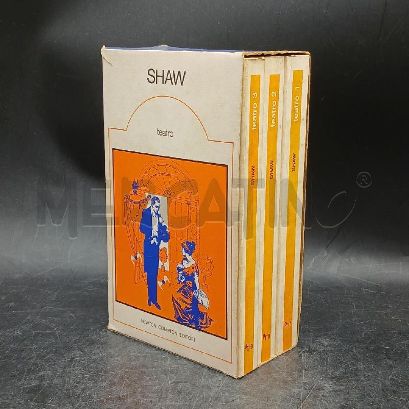 SHAW TEATRO COF NEWTON COMPTON TRE VOLL | Mercatino dell'Usato Roma garbatella 1