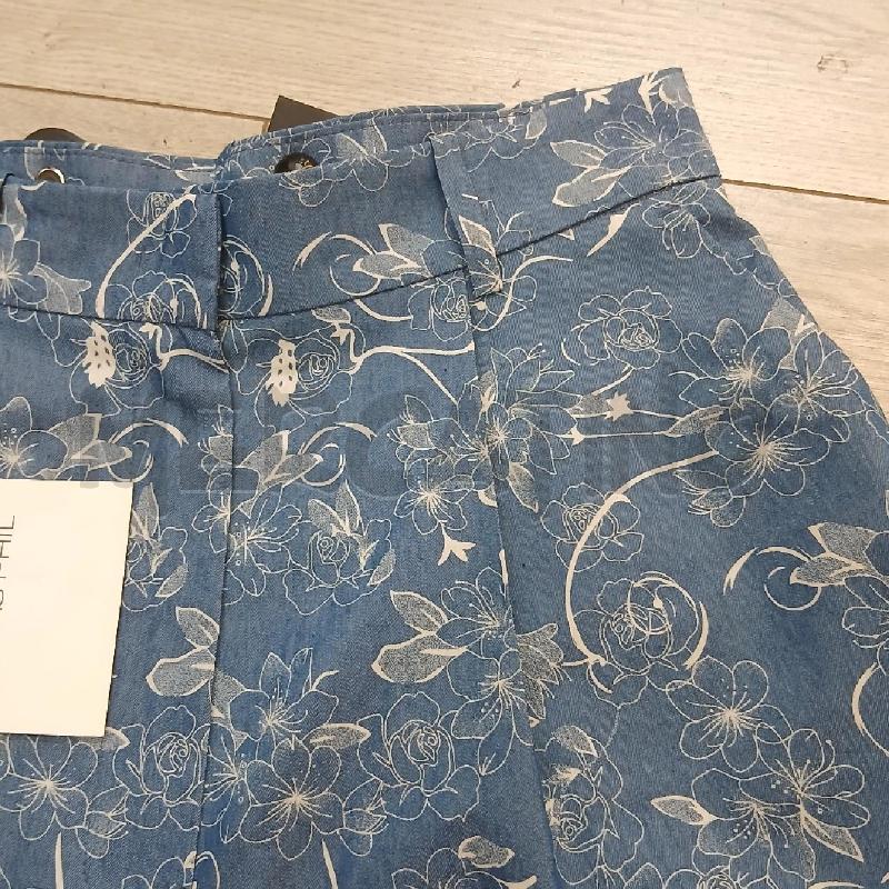 SHORTS D ELMAS PHIL BLU FIORI BIANCO  | Mercatino dell'Usato Roma garbatella 2