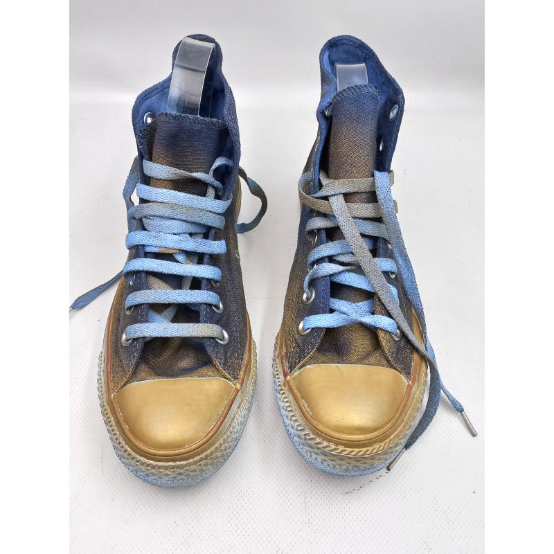 Giuseppe zanotti sneakers alte blabber - color oro farfetch lacci oro -  Stileo.it