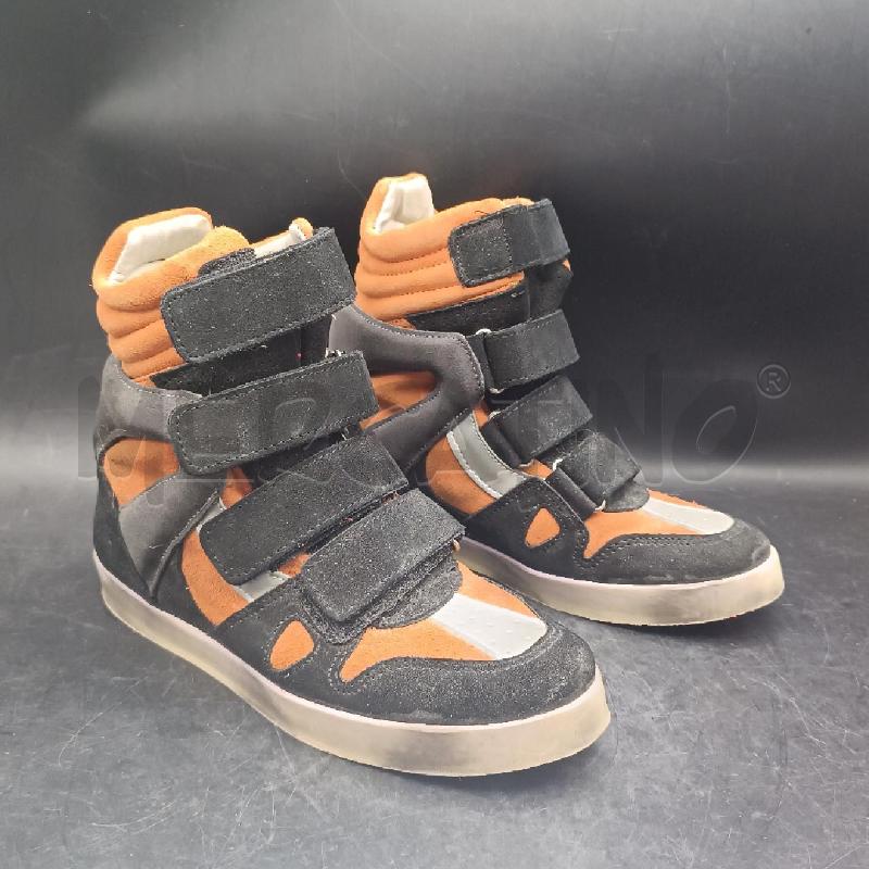 SNEAKERS DONNA ISHIKAWA ARANCIO NERO | Mercatino dell'Usato Roma garbatella 1