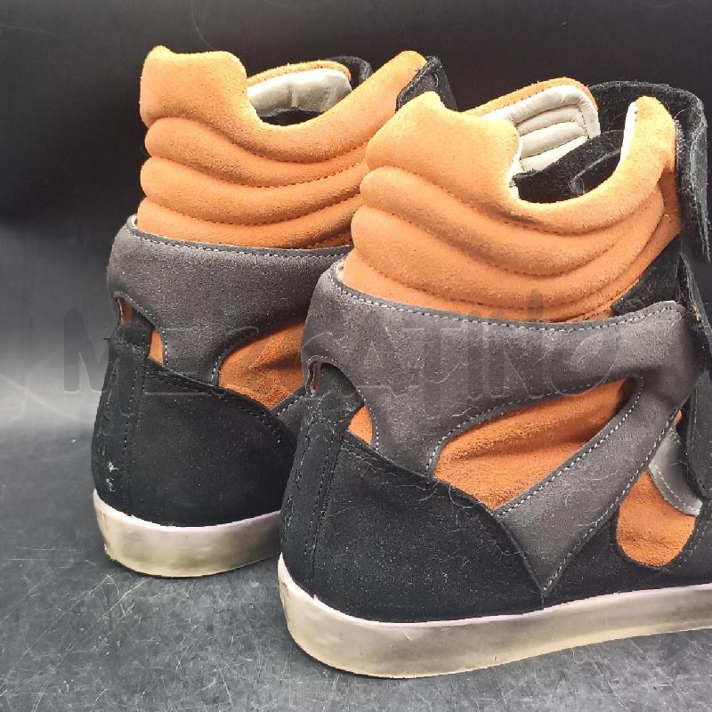 SNEAKERS DONNA ISHIKAWA ARANCIO NERO | Mercatino dell'Usato Roma garbatella 3
