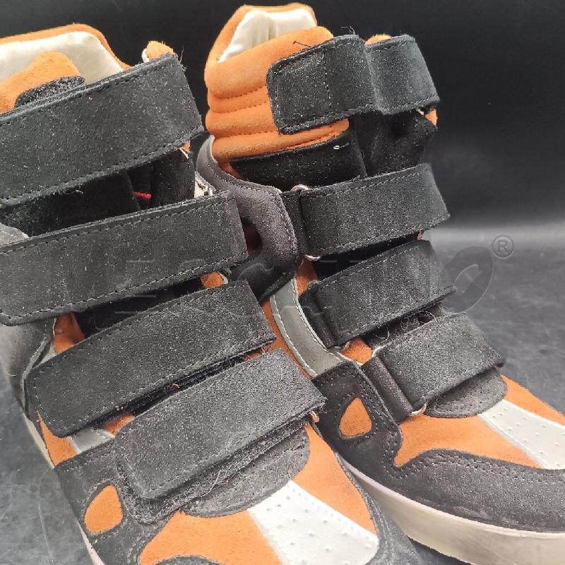 SNEAKERS DONNA ISHIKAWA ARANCIO NERO | Mercatino dell'Usato Roma garbatella 4