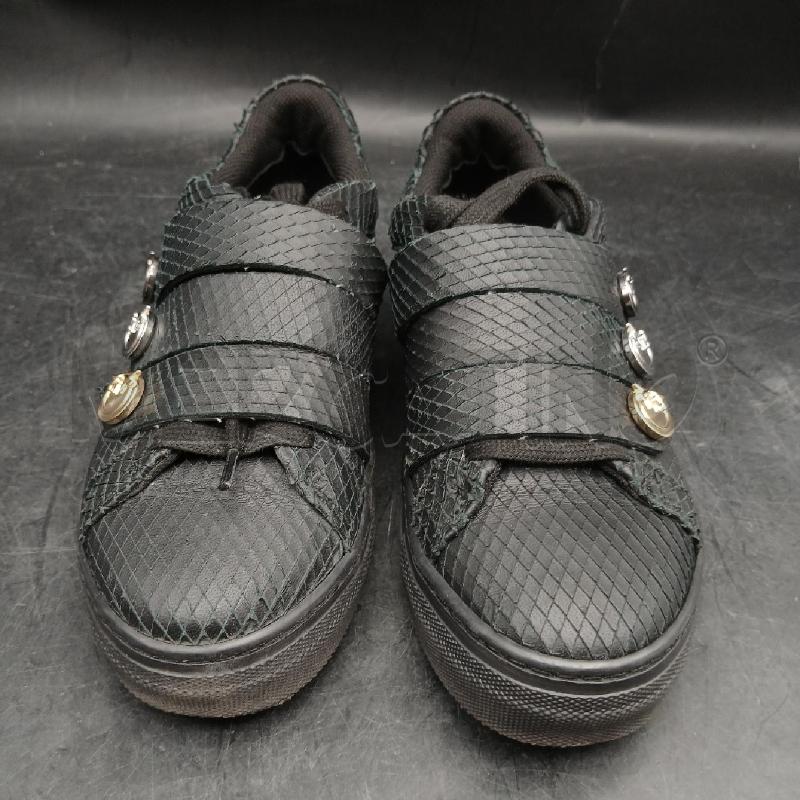 SNEAKERS DONNA PINKO NERO SQUAMATE 3 BOTTONI | Mercatino dell'Usato Roma garbatella 2