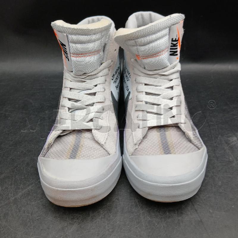 SNEAKERS D NIKE BLAZER MID OFF GRIGIO E VIOLA | Mercatino dell'Usato Roma garbatella 2
