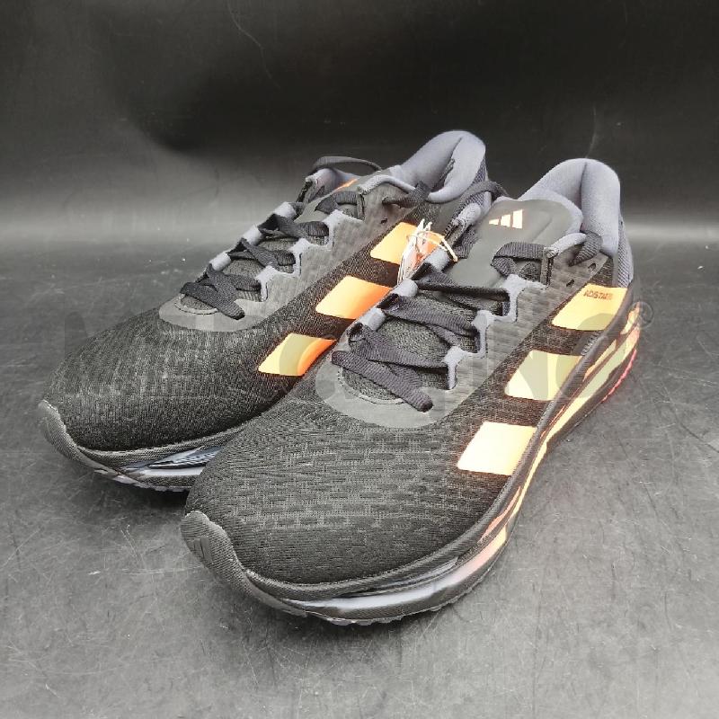 SNEAKERS UOMO ADIDAS ADISTAR NERO ARANCIO | Mercatino dell'Usato Roma garbatella 1