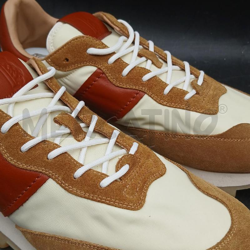 SNEAKERS UOMO TODS BIANCO MARRONE  | Mercatino dell'Usato Roma garbatella 4