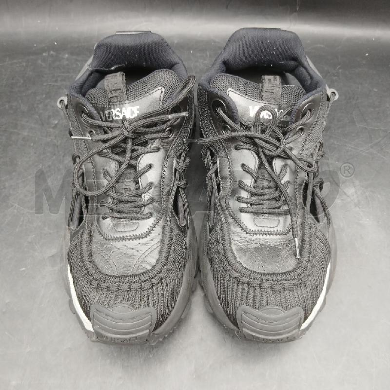 SNEAKERS UOMO VERSACE NERO LACCI  | Mercatino dell'Usato Roma garbatella 2