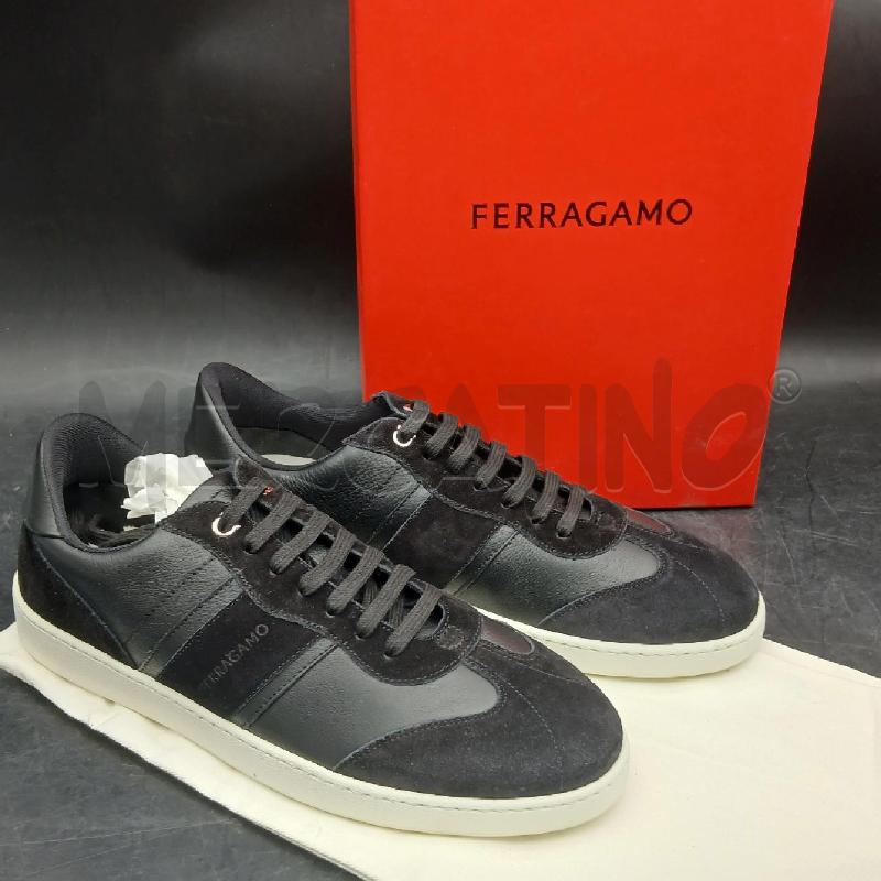SNEAKERS U SALVATORE FERRAGAMO NERO  | Mercatino dell'Usato Roma garbatella 1