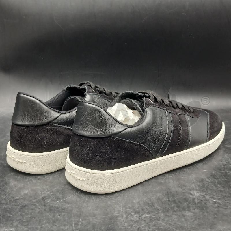 SNEAKERS U SALVATORE FERRAGAMO NERO  | Mercatino dell'Usato Roma garbatella 3
