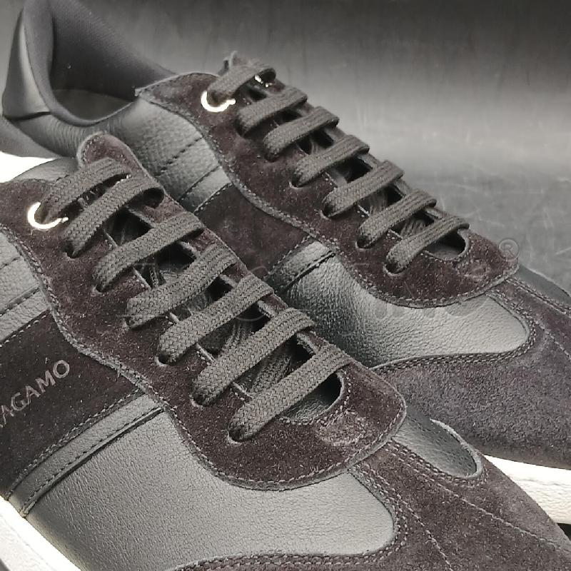 SNEAKERS U SALVATORE FERRAGAMO NERO  | Mercatino dell'Usato Roma garbatella 4