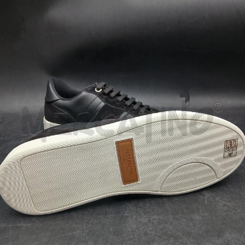 SNEAKERS U SALVATORE FERRAGAMO NERO  | Mercatino dell'Usato Roma garbatella 5