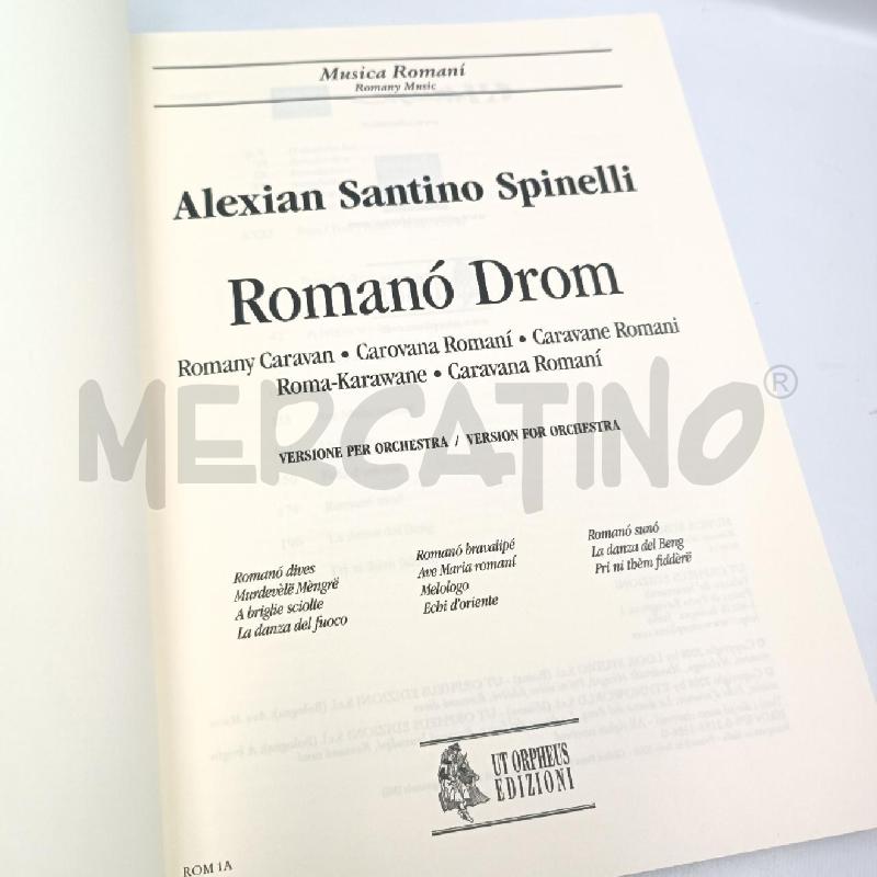 SPARTITO ROMANO DROM SPINELLI BLU | Mercatino dell'Usato Roma garbatella 3