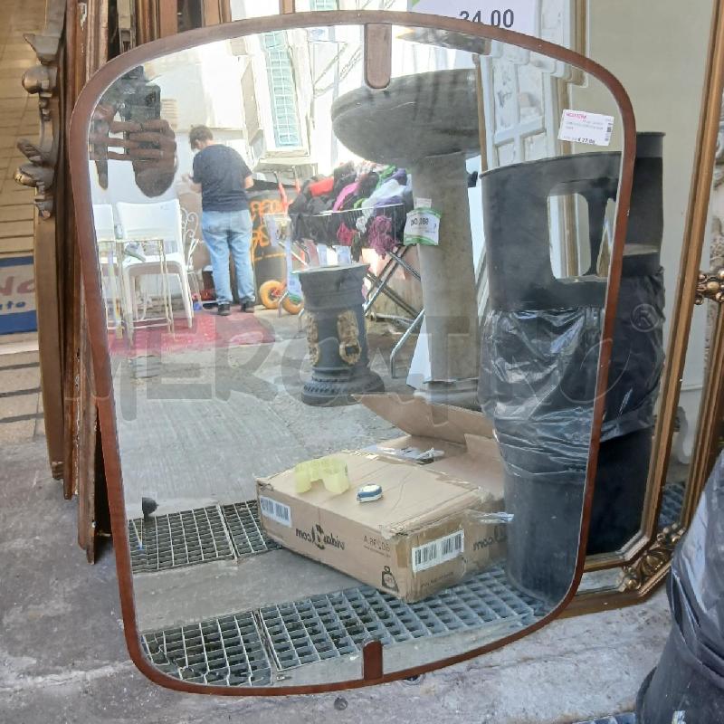 SPECCHIO CORINICE MARRONE  | Mercatino dell'Usato Roma garbatella 1