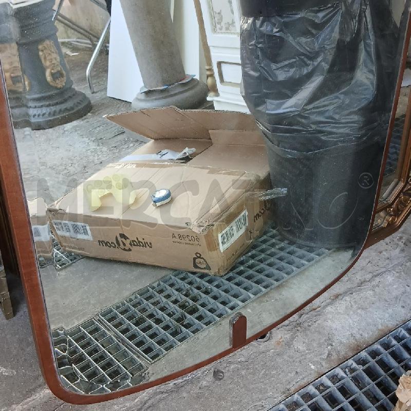 SPECCHIO CORINICE MARRONE  | Mercatino dell'Usato Roma garbatella 3