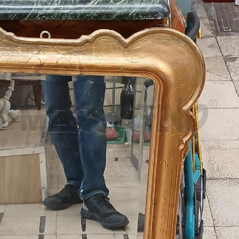 SPECCHIO CORNICE LEGNO MOLATO  | Mercatino dell'Usato Roma garbatella 2