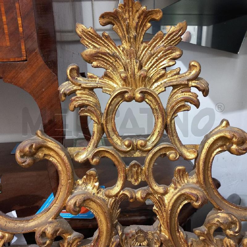 SPECCHIO INTAGLIATO DORATO  | Mercatino dell'Usato Roma garbatella 2