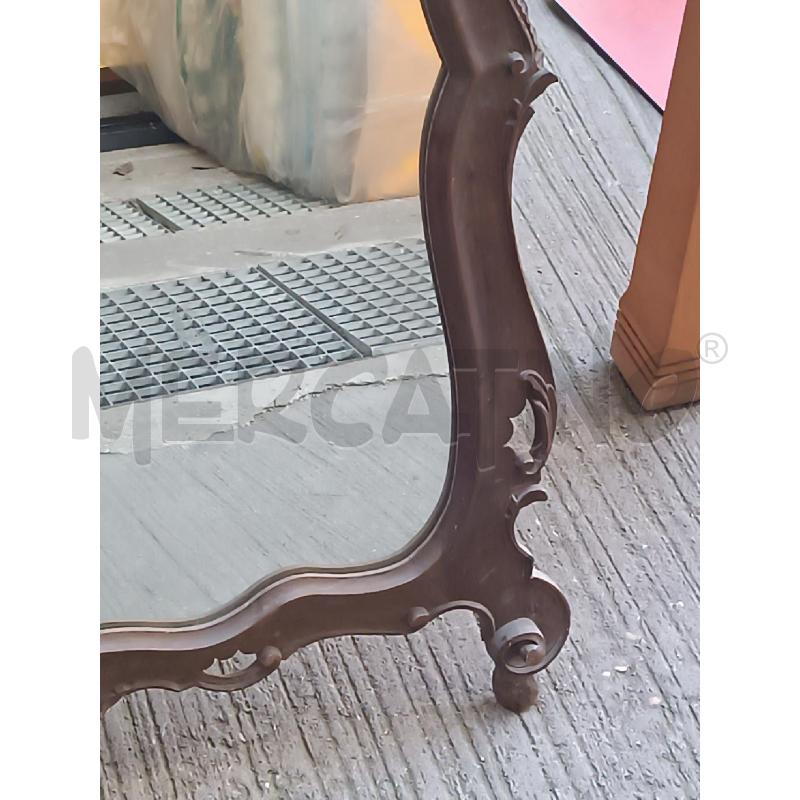 SPECCHIO INTAGLIATO LEGNO  | Mercatino dell'Usato Roma garbatella 2