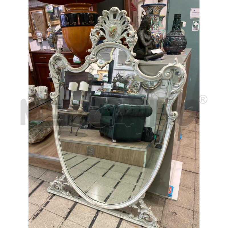 SPECCHIO INTAGLIATO SHABBY GRANDE  | Mercatino dell'Usato Roma garbatella 1