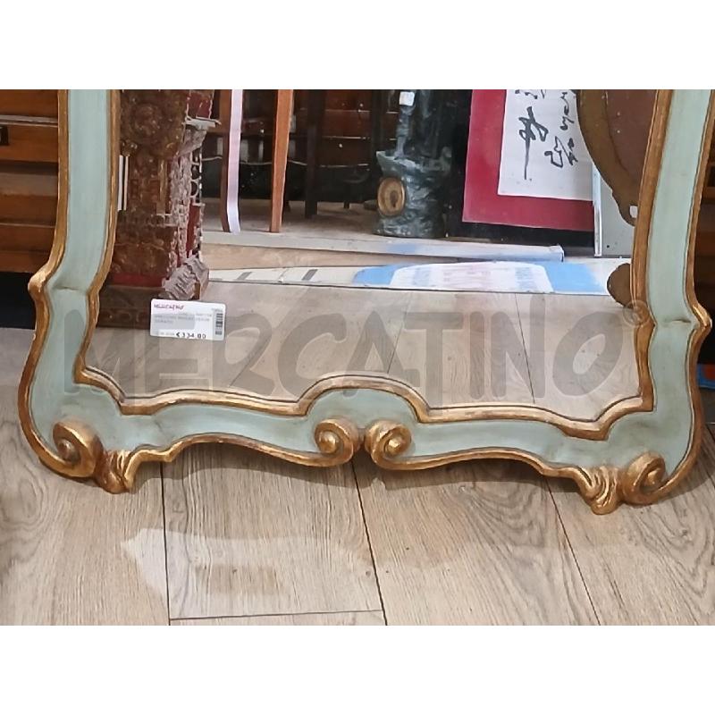 SPECCHIO MOSSO VERDE DORATO | Mercatino dell'Usato Roma garbatella 2