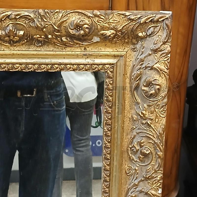 SPECCHIO RETT.C/DORATA LAVORATA | Mercatino dell'Usato Roma garbatella 2