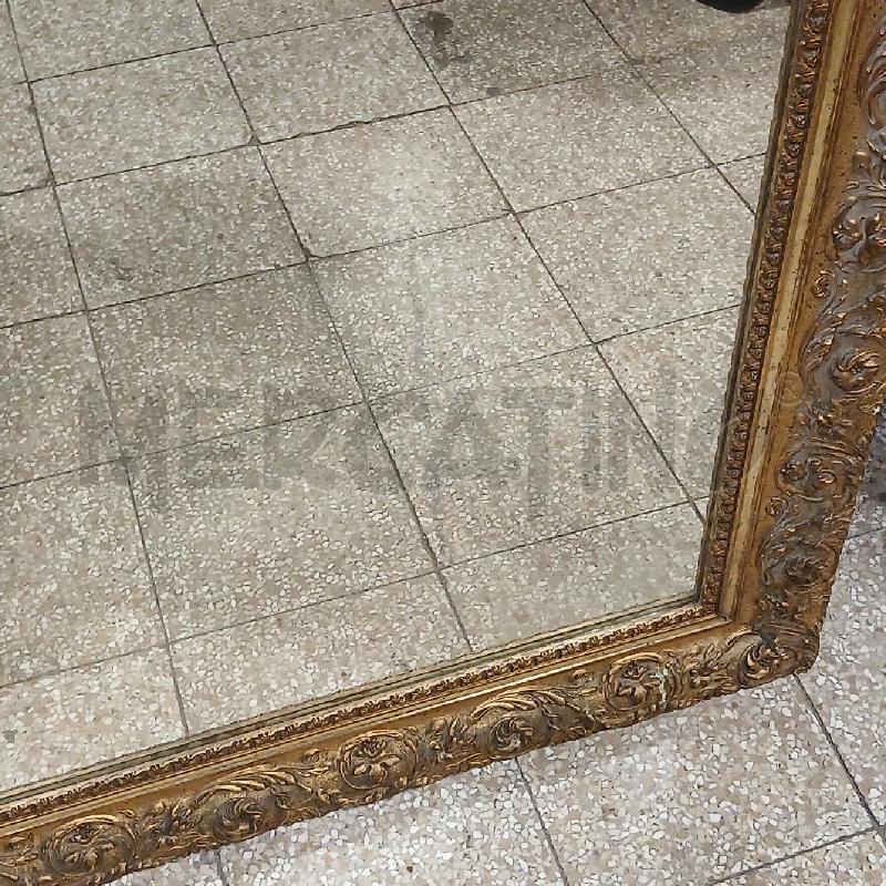 SPECCHIO RETT.C/DORATA LAVORATA | Mercatino dell'Usato Roma garbatella 4